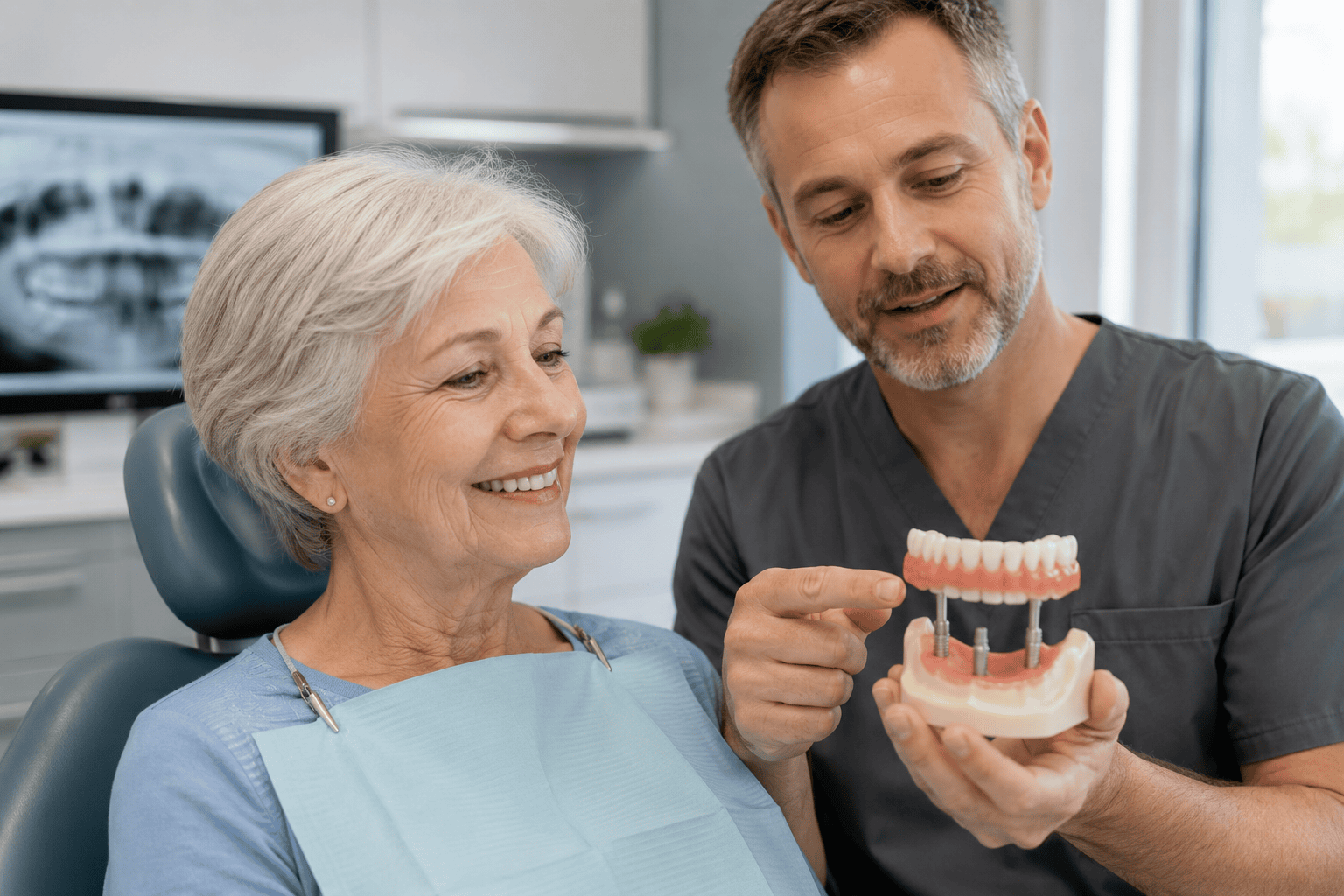 Prothèse dentaire sur implants